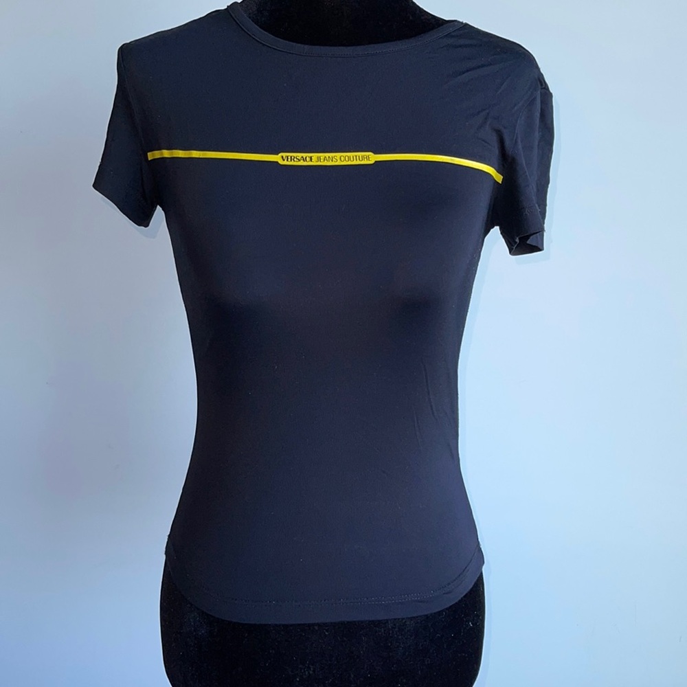Versace top. Size XS